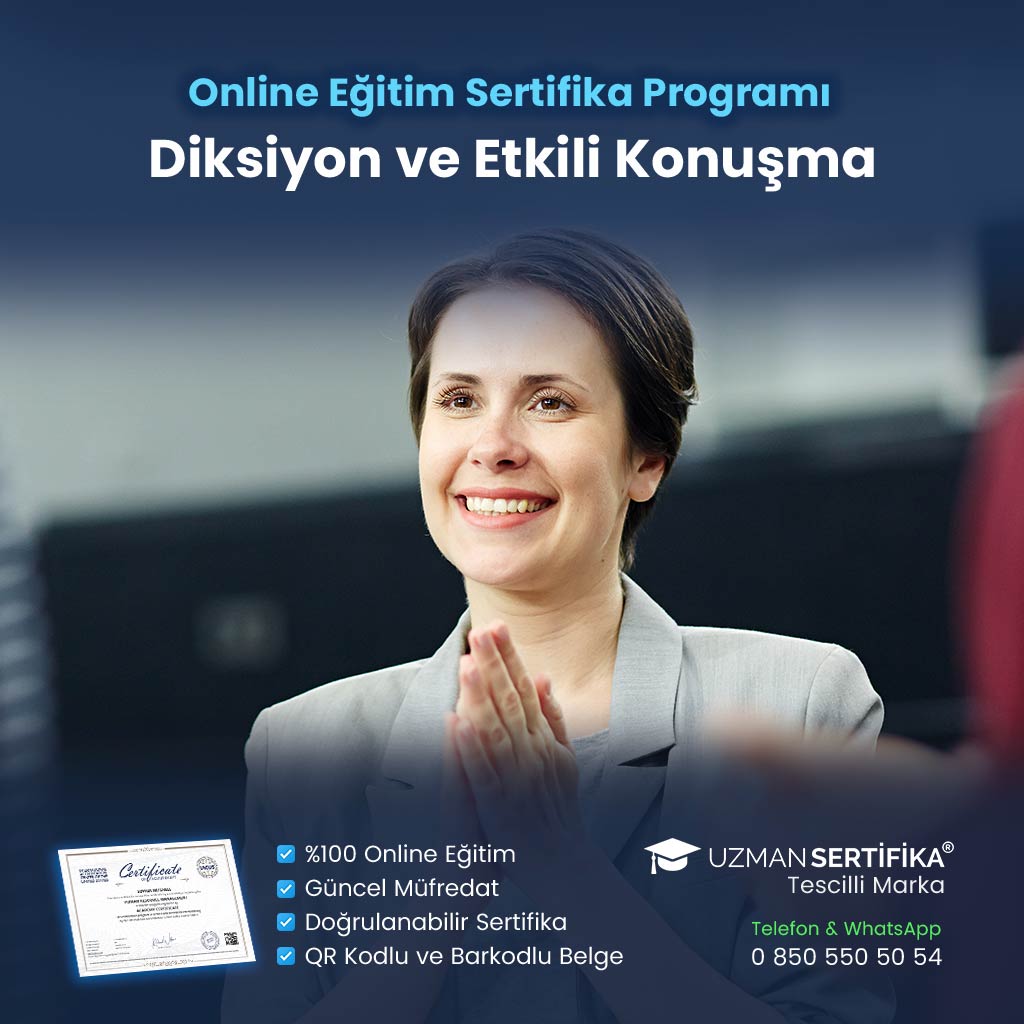 Diksiyon ve Etkili Konuşma Eğitimi Sertifika Programı