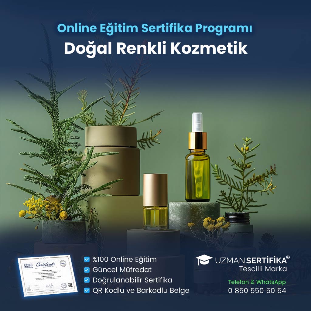Doğal Renkli Kozmetik Eğitimi Sertifika Programı