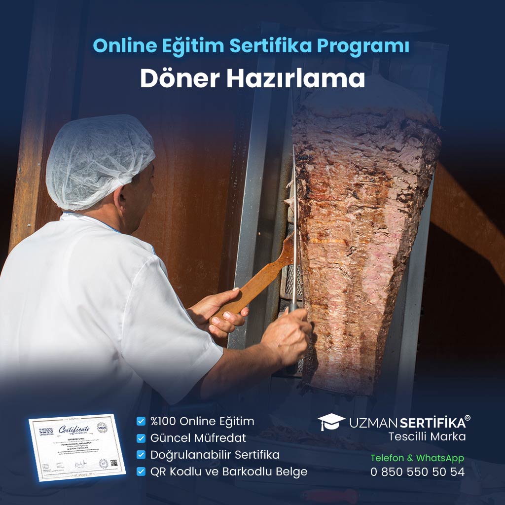 Döner Hazırlama Eğitimi Sertifika Programı