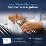 Dosyalama ve Arşivleme Eğitimi Sertifika Programı