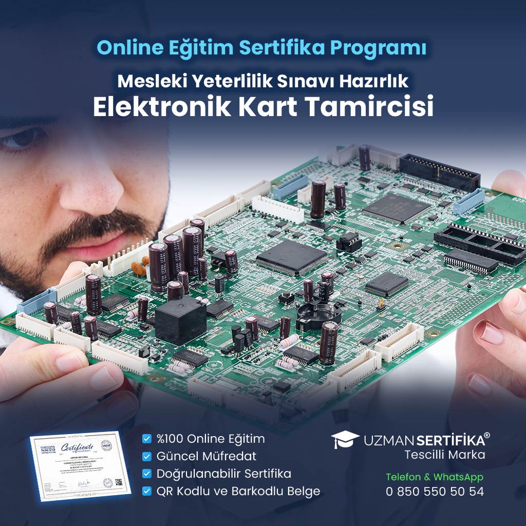 Elektronik Kart Tamircisi Eğitimi Sertifika Programı (MYK Belge Sınavı Hazırlık)