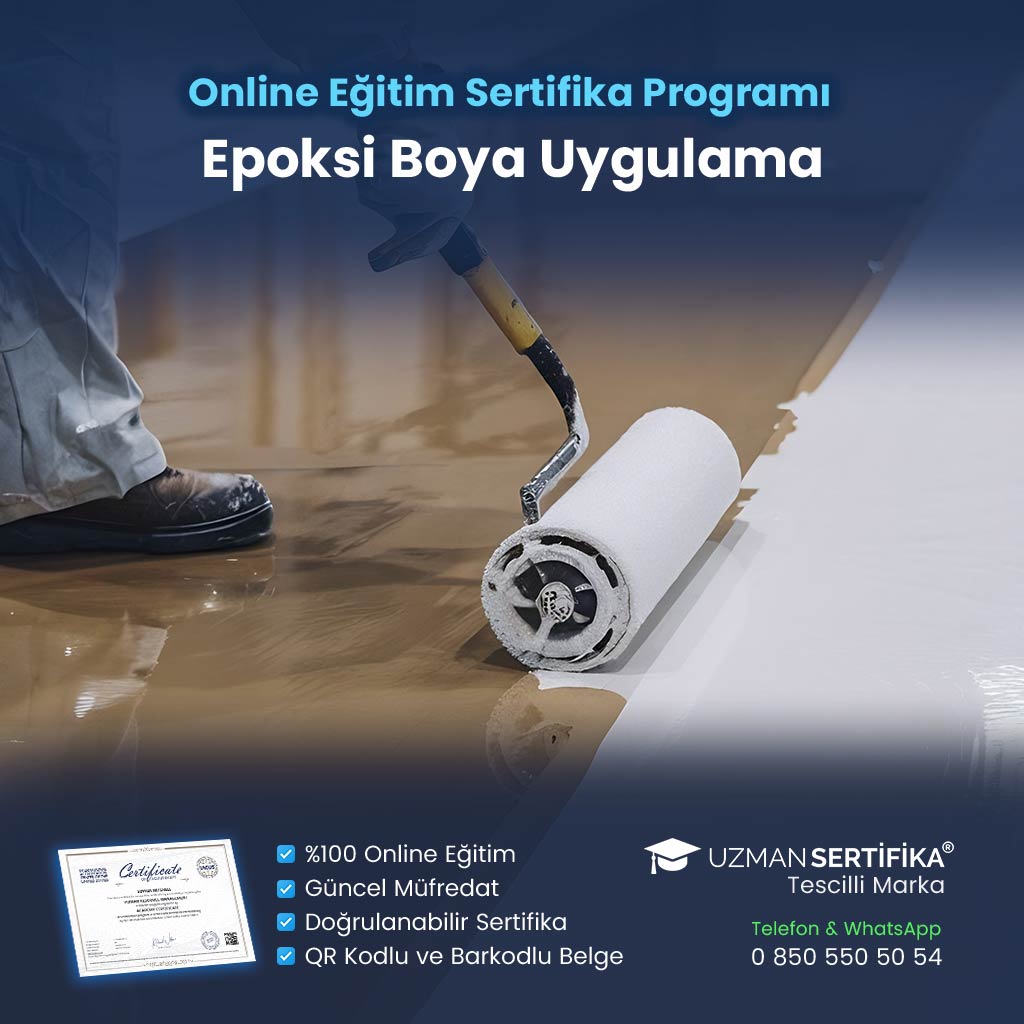 Epoksi Boya Uygulama Eğitimi Sertifika Programı