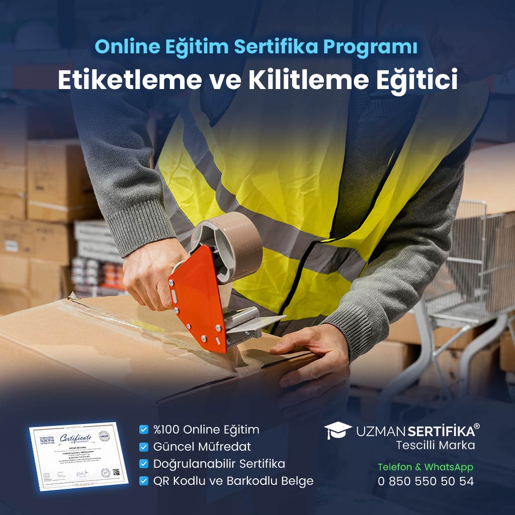Etiketleme ve Kilitleme Eğitici Eğitimi Sertifika Programı