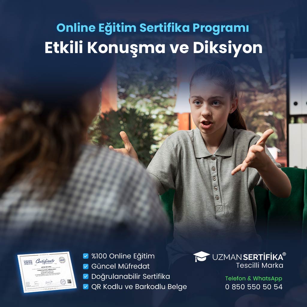 Etkili Konuşma ve Diksiyon Eğitimi Sertifika Programı