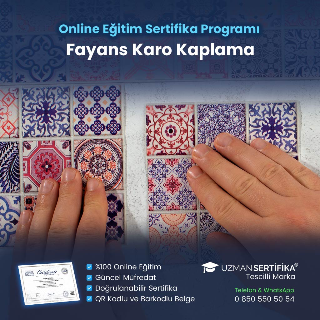 Fayans Karo Kaplama Eğitimi Sertifika Programı