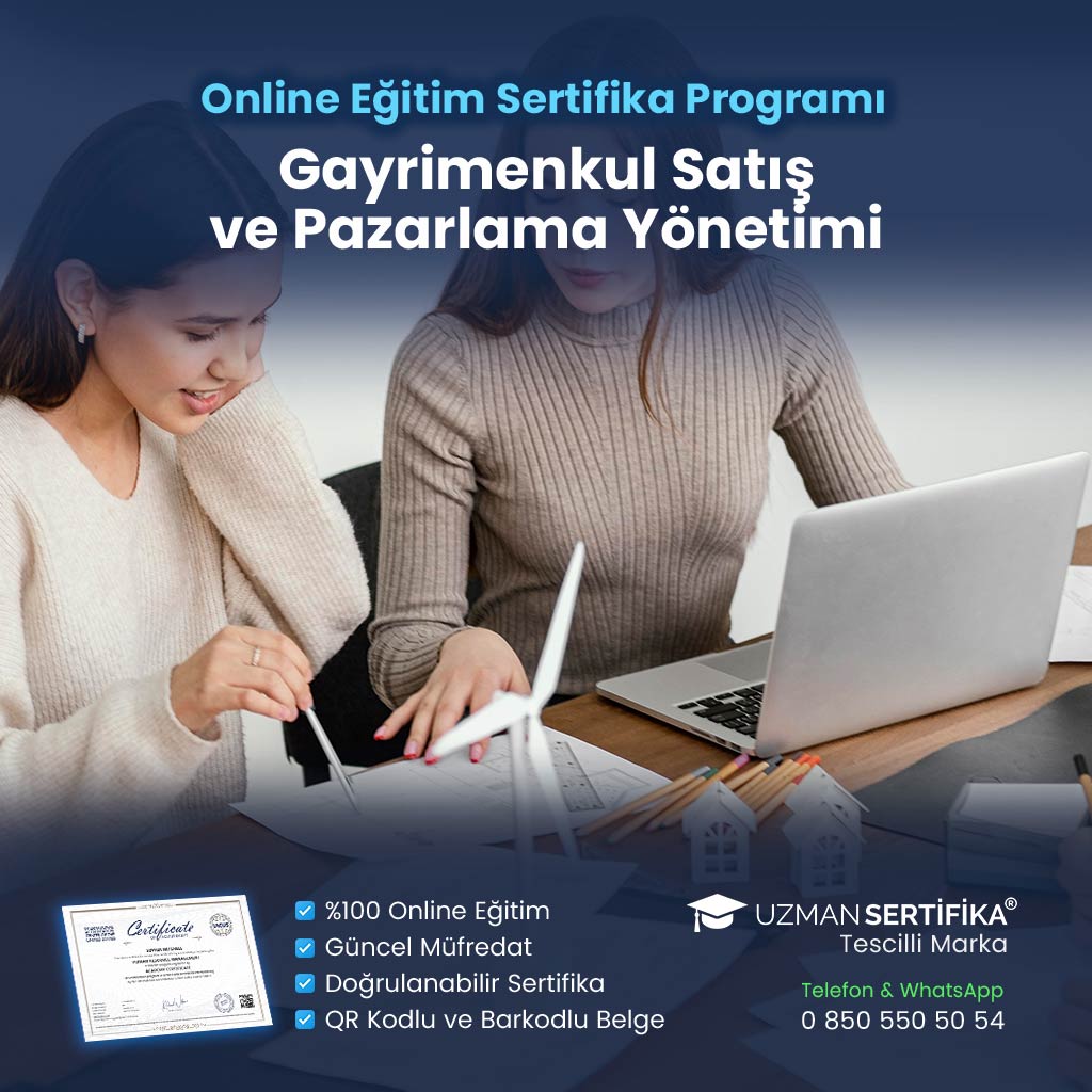 Gayrimenkul Satış ve Pazarlama Yönetimi Eğitimi Sertifika Programı