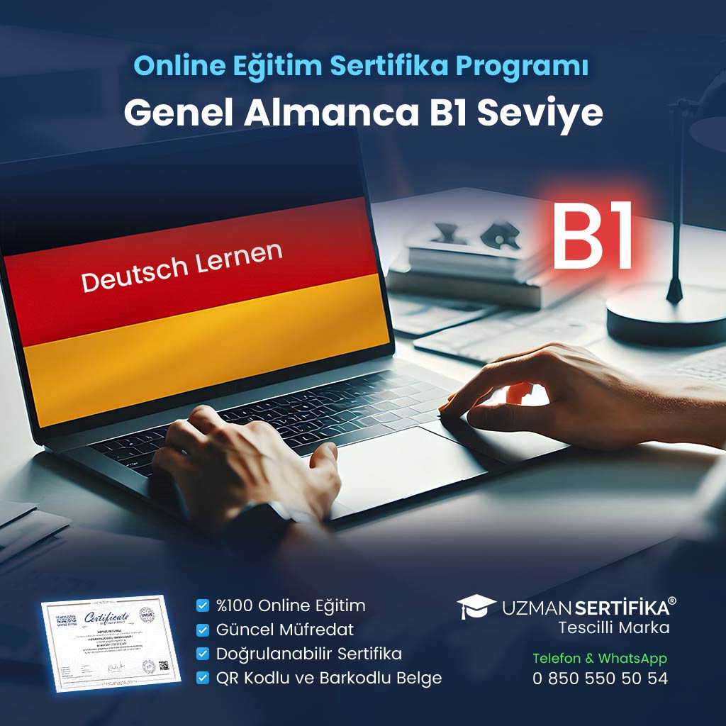 Genel Almanca B1 Seviye Eğitimi Sertifika Programı