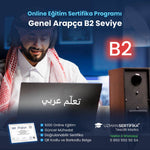 Genel Arapça B2 Seviye Eğitimi Sertifika Programı