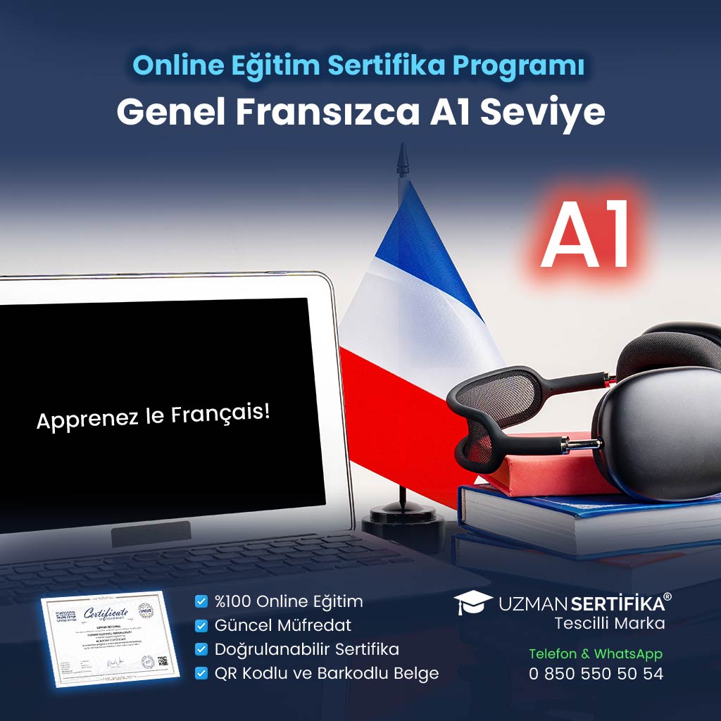 Genel Fransızca A1 Seviye Eğitimi Sertifika Programı