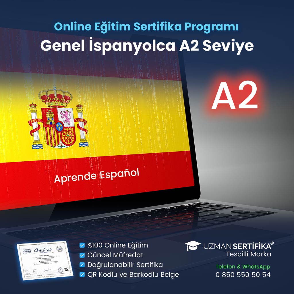 Genel İspanyolca A2 Seviye Eğitimi Sertifika Programı