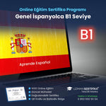 Genel İspanyolca B1 Seviye Eğitimi Sertifika Programı