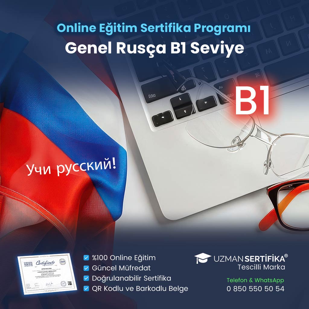 Genel Rusça B1 Seviye Eğitimi Sertifika Programı