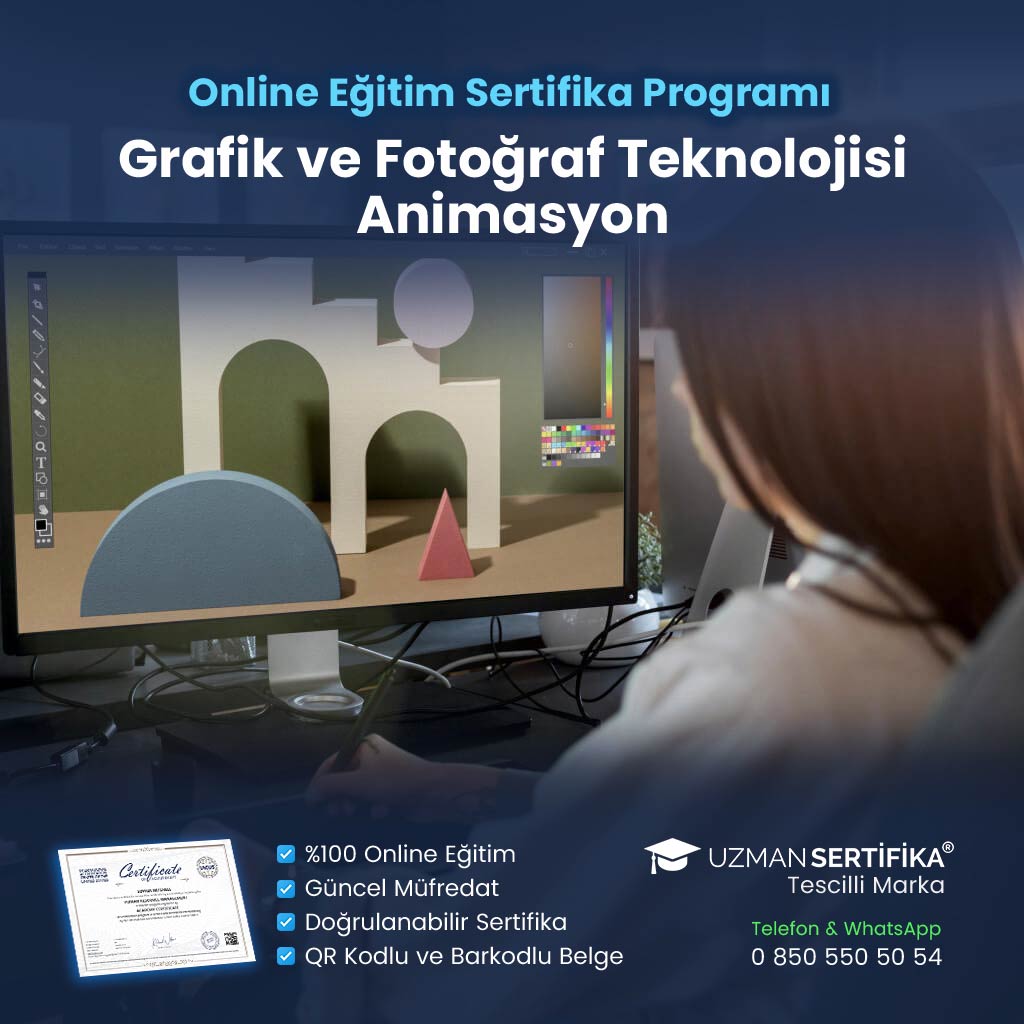 Grafik ve Fotoğraf Teknolojileri Animasyon Eğitimi Sertifika Programı