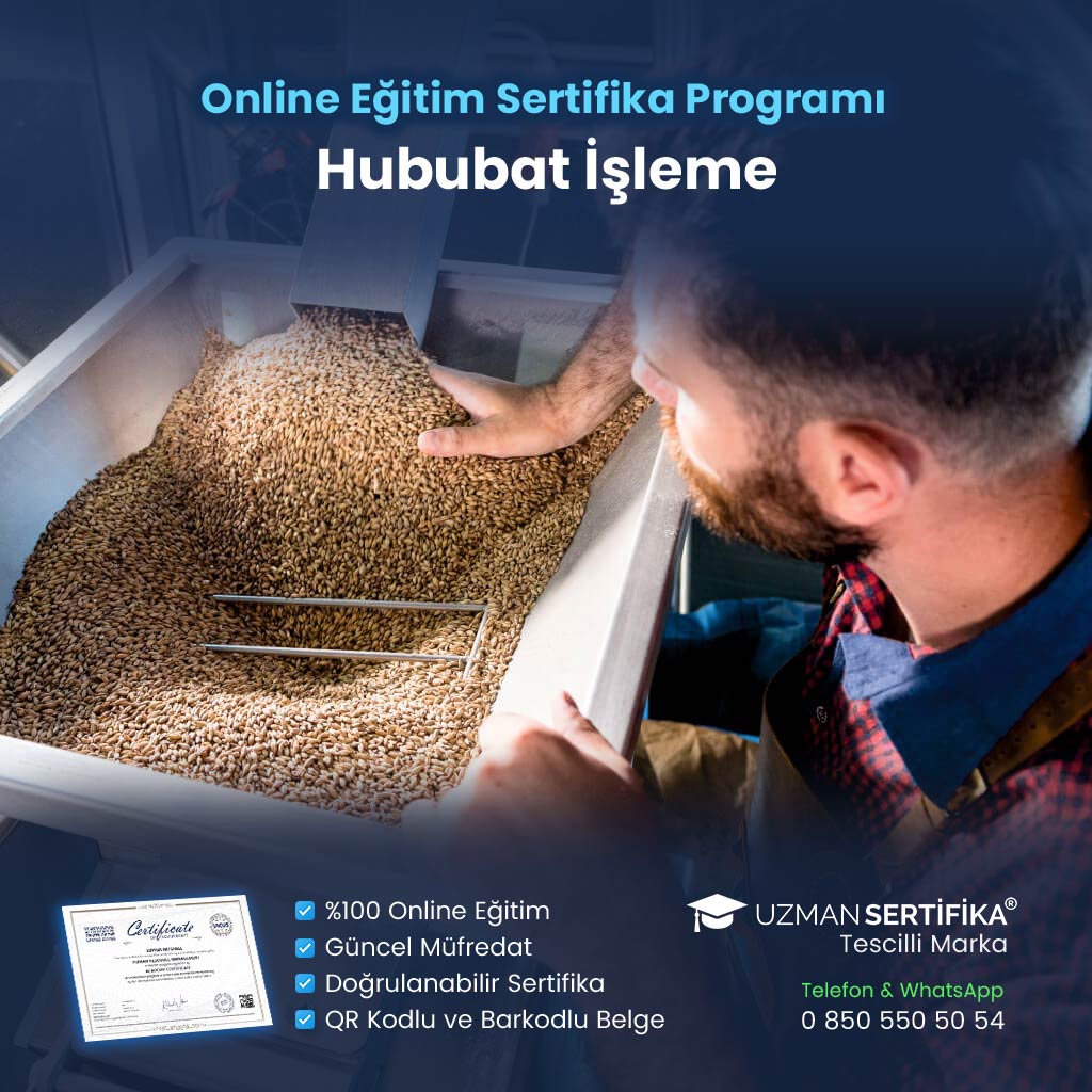 Hububat İşleme Eğitimi Sertifika Programı