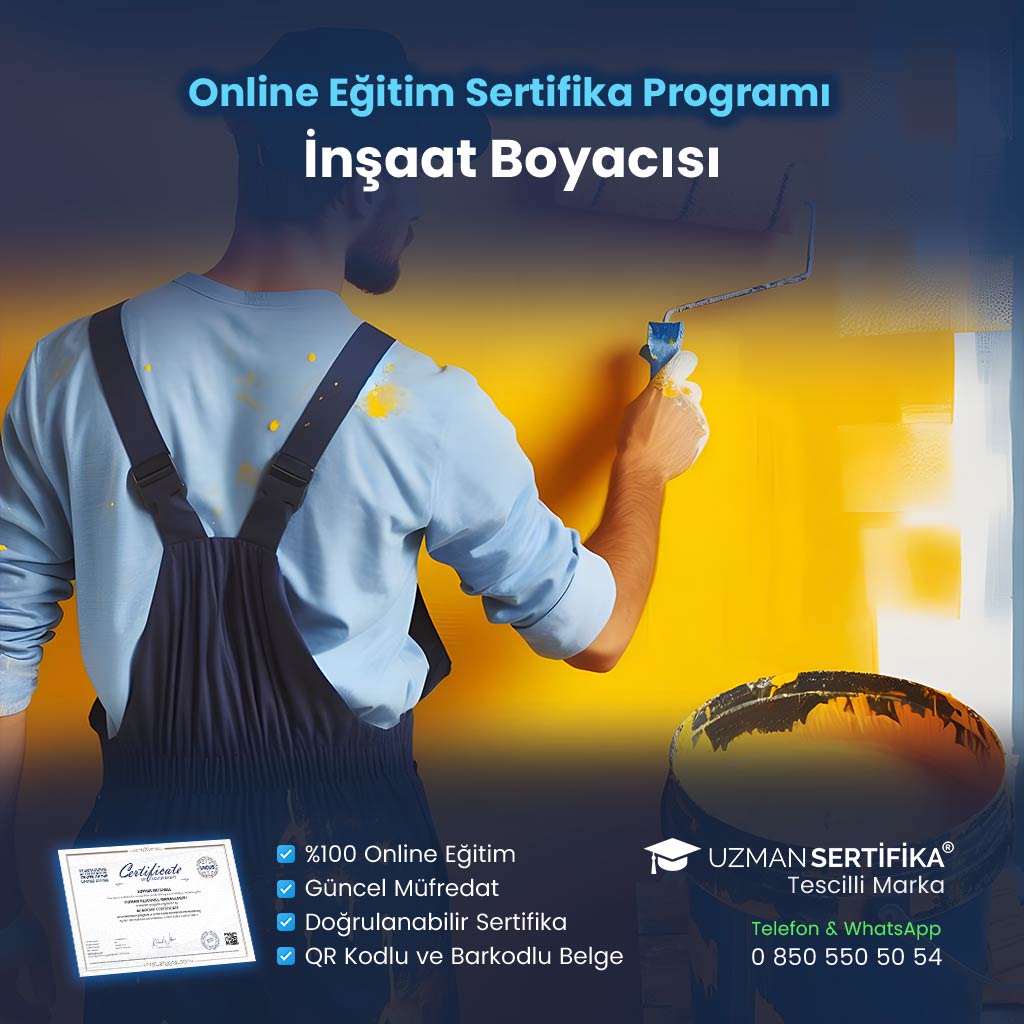 İnşaat Boyacısı Eğitimi Sertifika Programı