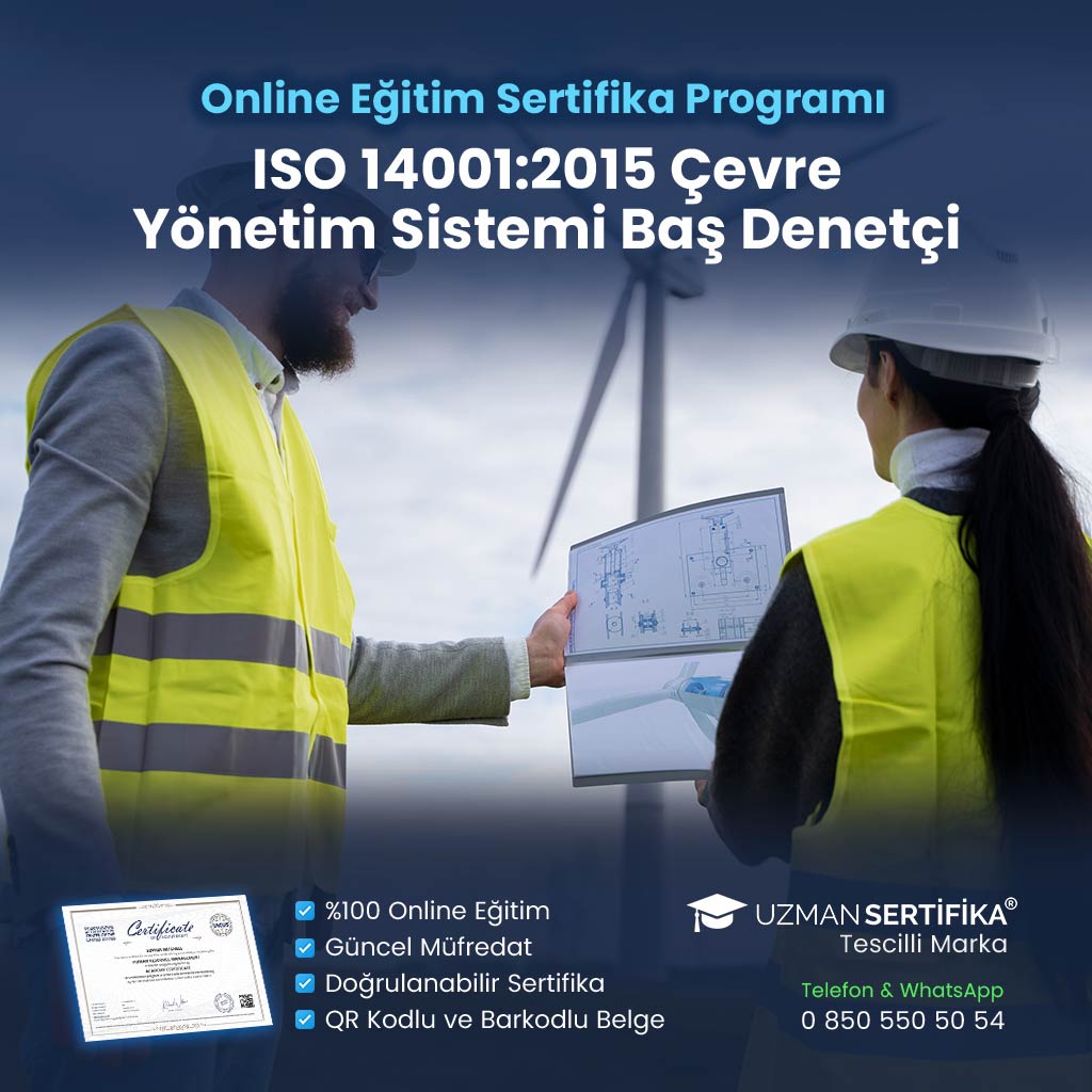 ISO 14001:2015 Çevre Yönetim Sistemi Baş Denetçi Eğitimi Sertifika Programı