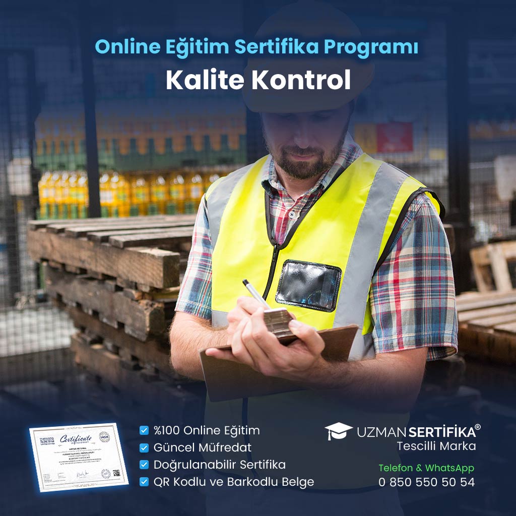 Kalite Kontrol Eğitimi Sertifika Programı