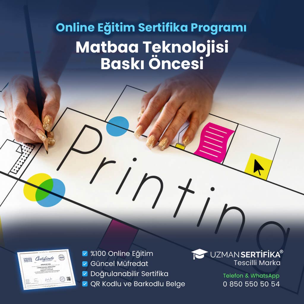 Matbaa Teknolojisi Baskı Öncesi Eğitimi Sertifika Programı