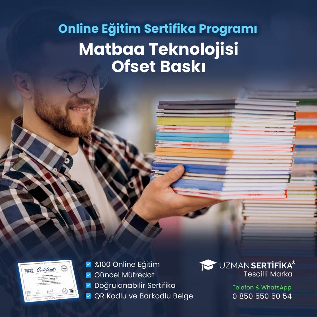Matbaa Teknolojisi Ofset Baskı Eğitimi Sertifika Programı
