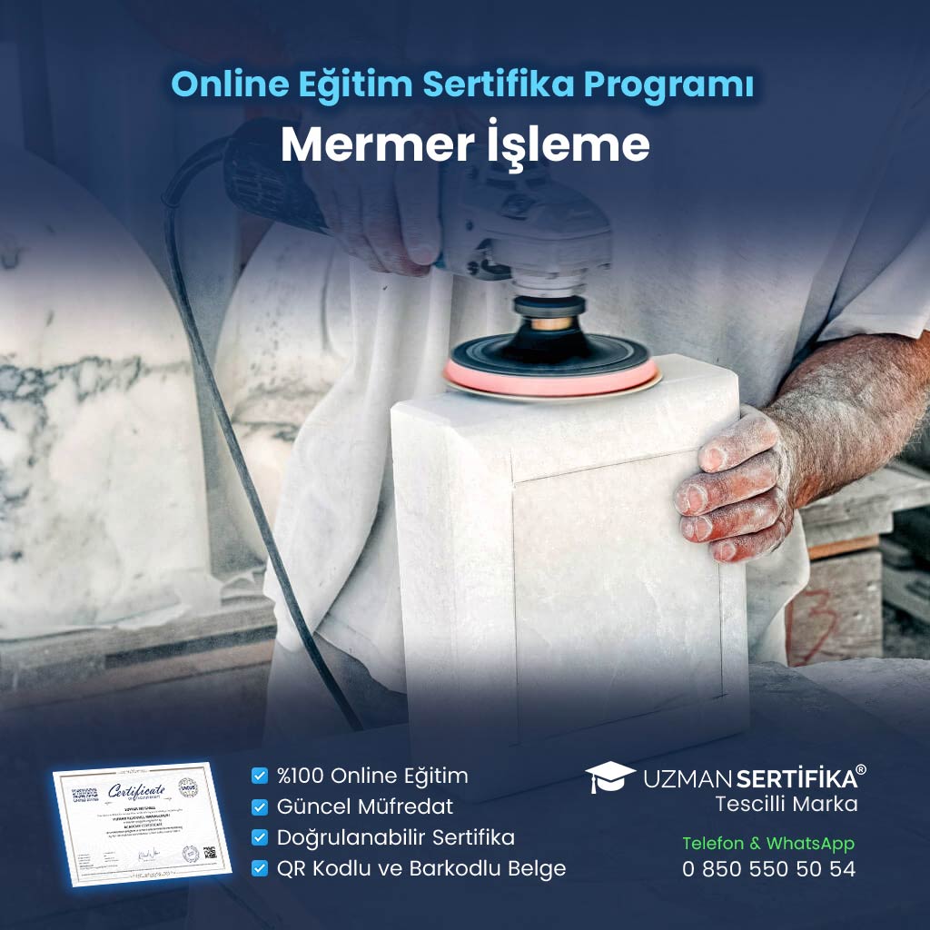 Mermer İşleme Eğitimi Sertifika Programı