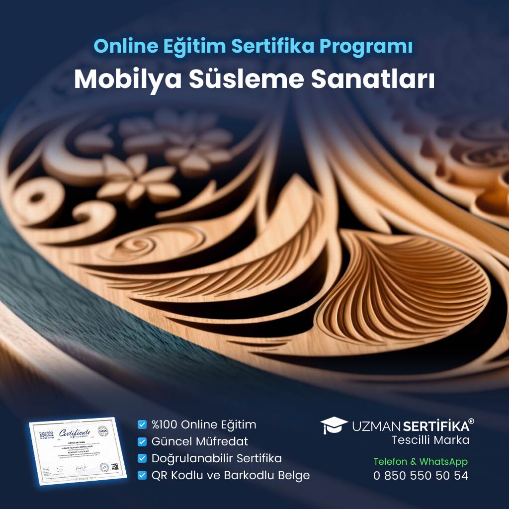 Mobilya Süsleme Sanatları Eğitimi Sertifika Programı