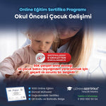 Okul Öncesi Çocuk Gelişimi Eğitimi Sertifika Programı (SGK Çalışan Anne Desteği Belgesi)