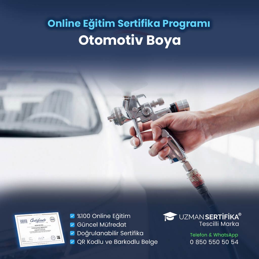 Otomotiv Boya Eğitimi Sertifika Programı