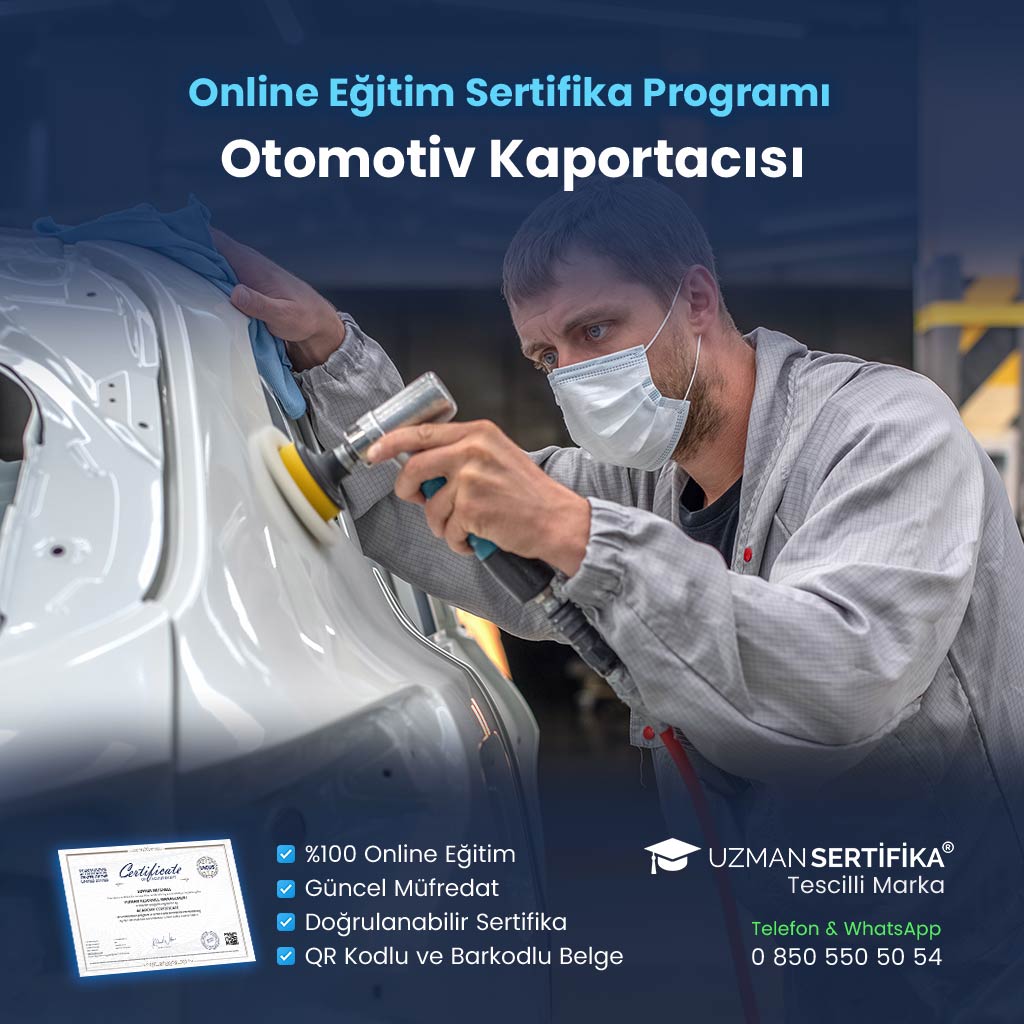 Otomotiv Kaportacısı Eğitimi Sertifika Programı