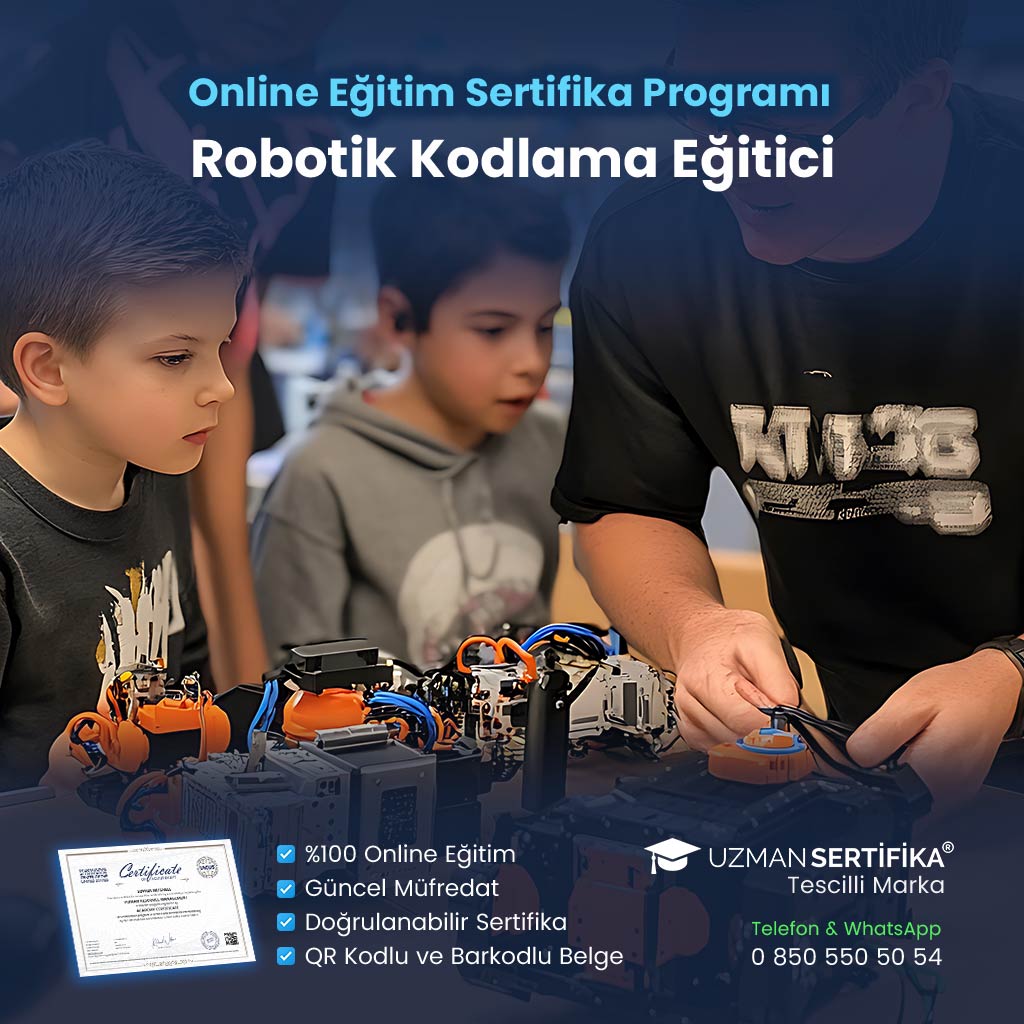 Robotik Kodlama Eğitici Eğitimi Sertifika Programı