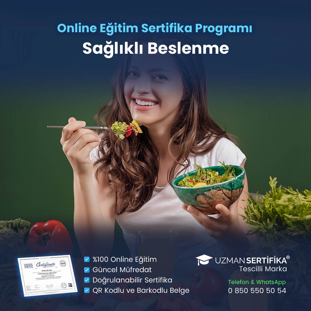 Sağlıklı Beslenme Eğitimi Sertifika Programı