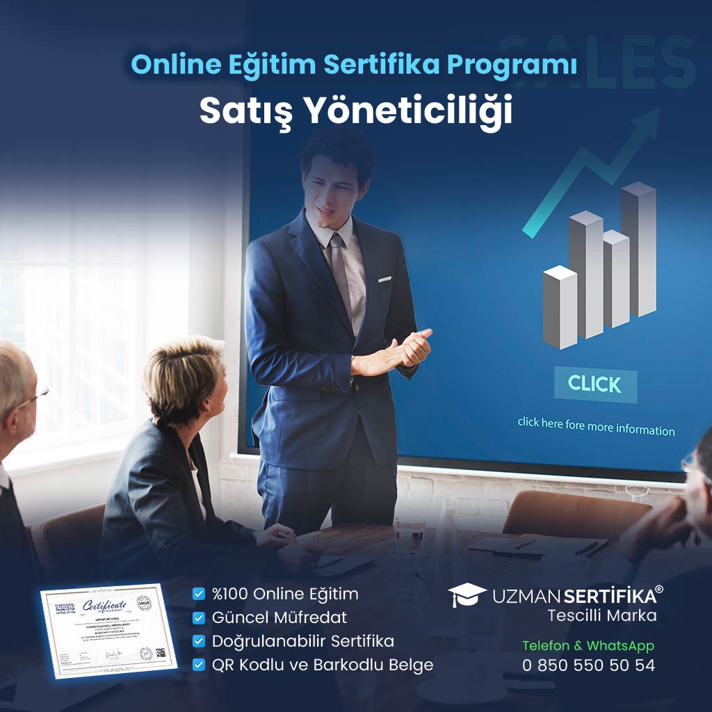 Satış Yöneticiliği Eğitimi Sertifika Programı