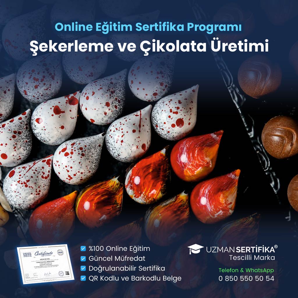 Şekerleme ve Çikolata Üretimi Eğitimi Sertifika Programı