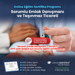 Sorumlu Emlak Danışmanı ve Taşınmaz Ticareti Eğitimi Sertifika Programı (Taşınmaz Ticareti Yetki Belgesi için Zorunlu Eğitim Belgesi)