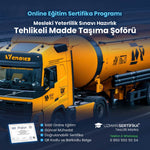 Tehlikeli Madde Taşıma Şoförü Eğitimi Sertifika Programı (MYK Belge Sınavı Hazırlık)