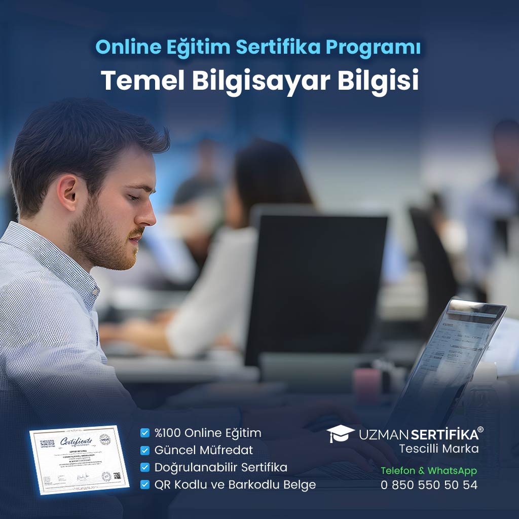 Temel Bilgisayar Bilgisi Eğitimi Sertifika Programı