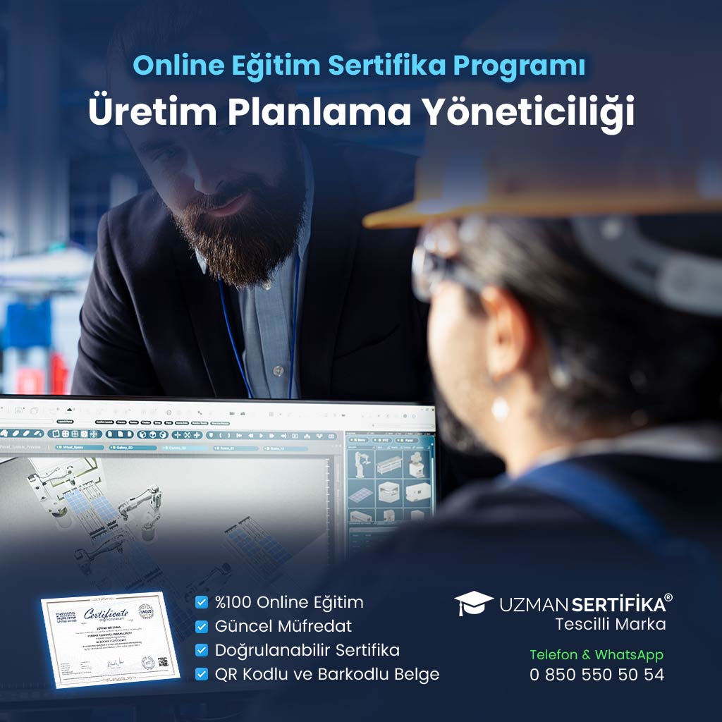 Üretim Planlama Yöneticiliği Eğitimi Sertifika Programı
