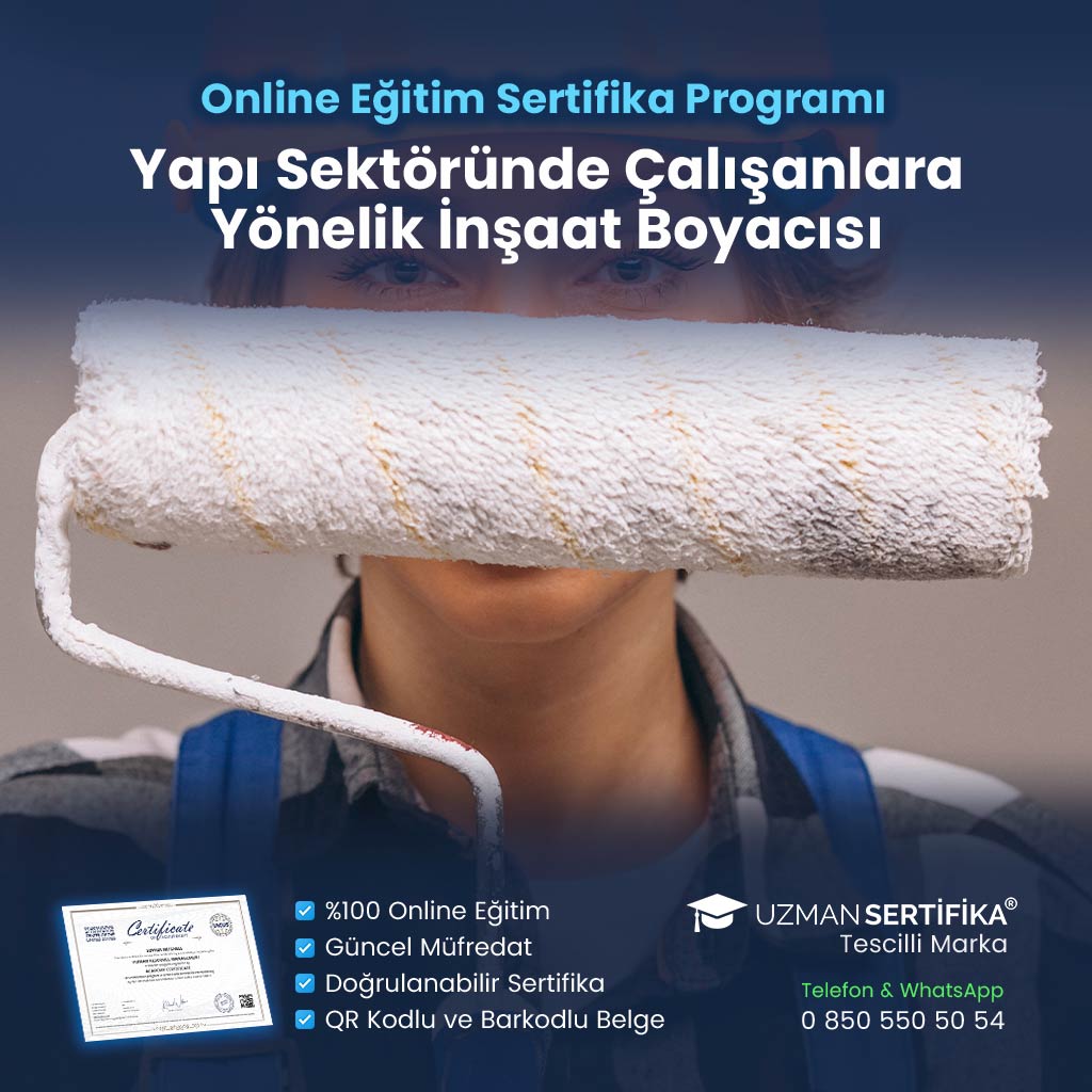 Yapı Sektöründe Çalışanlara Yönelik İnşaat Boyacısı Eğitimi Sertifika Programı