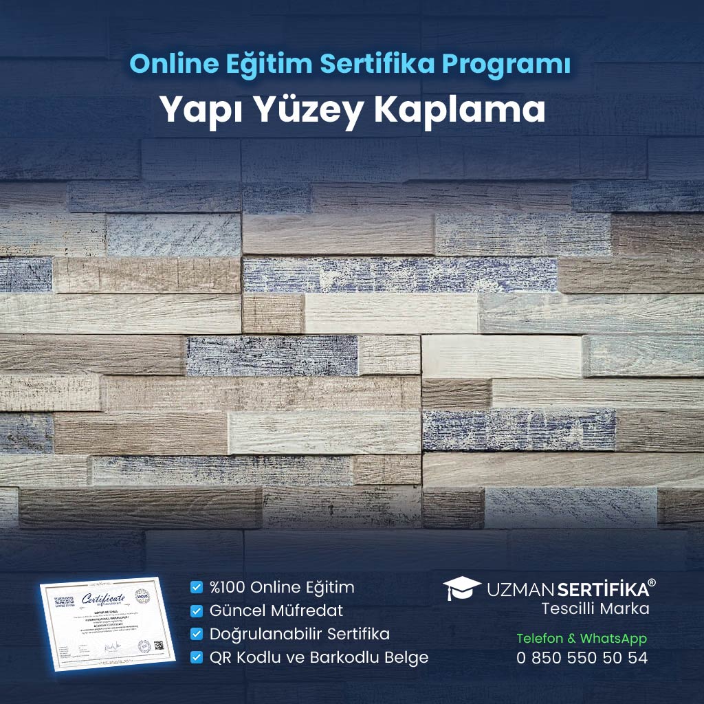 Yapı Yüzey Kaplama Eğitimi Sertifika Programı