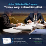 Yüksek Yargı Kalem Hizmetleri Eğitimi Sertifika Programı